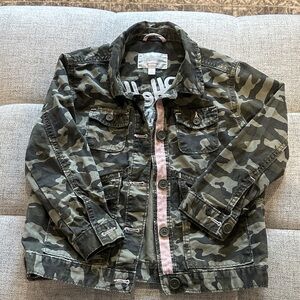 Gymboree Green Camo Jean Jacket